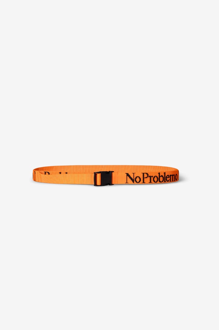 No Problemo webbing belt orange
