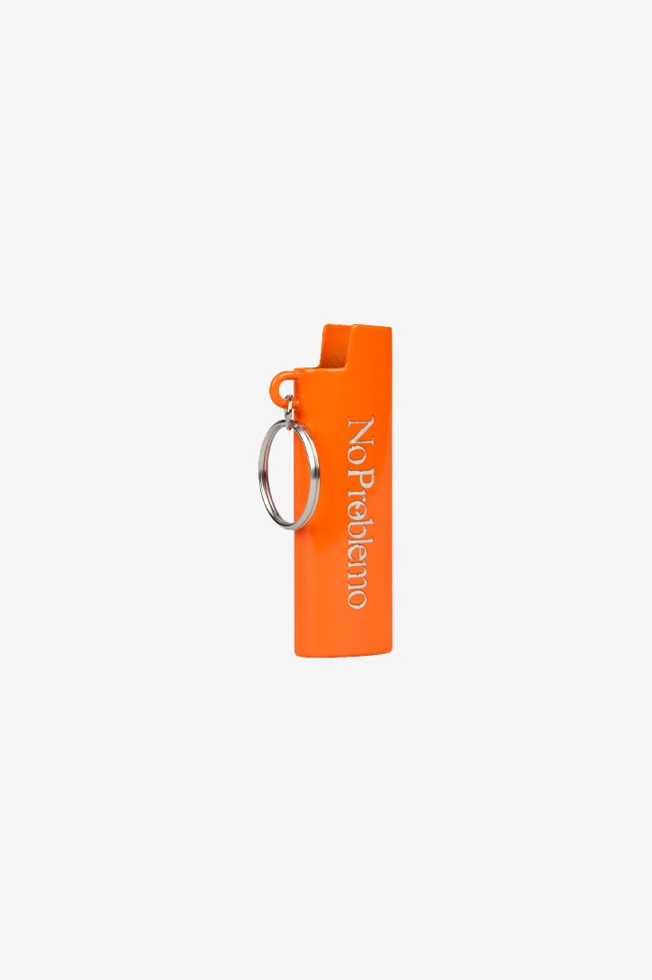 No Problemo lighter case orange