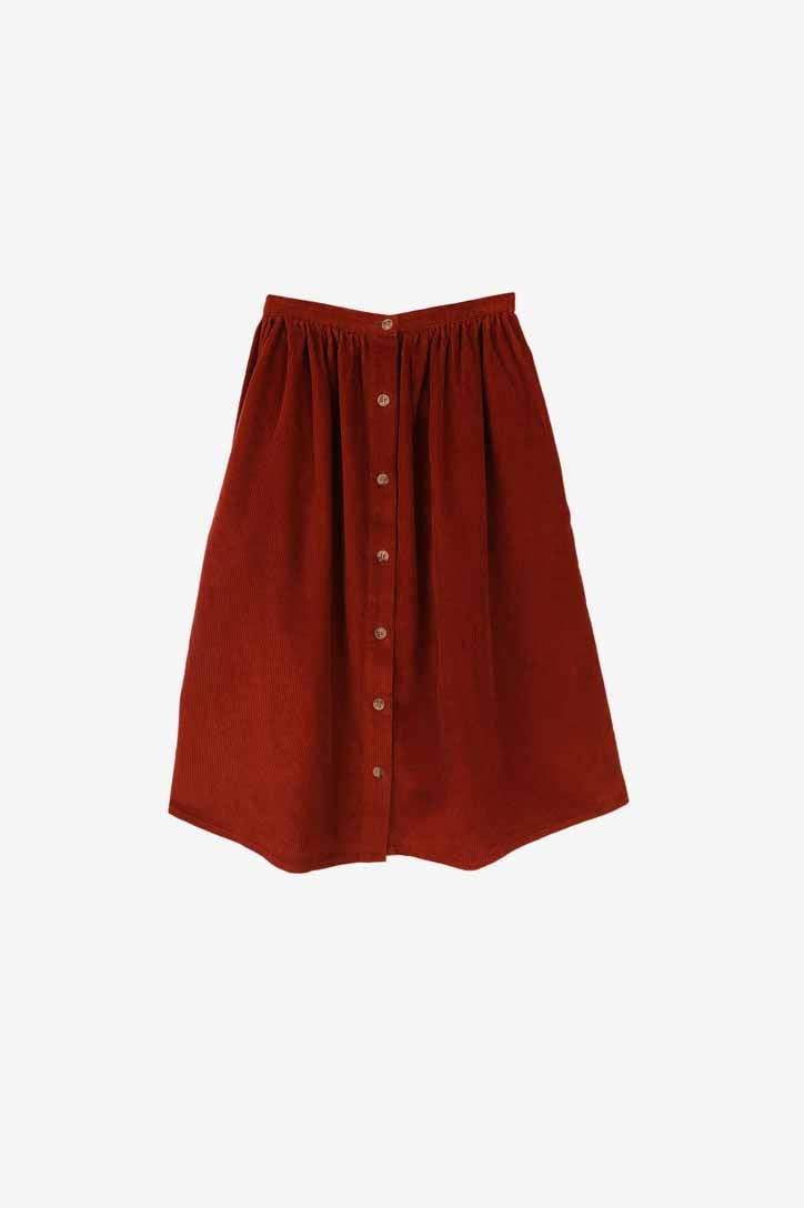 LF Markey Isaac Midi skirt Rust